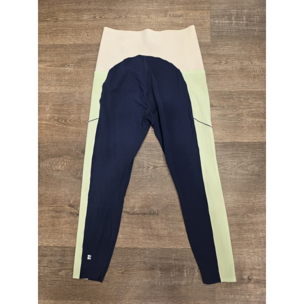 Sweaty Betty Power 7/8 Colorblock Stretch Sculpting High Waist Leggings MD